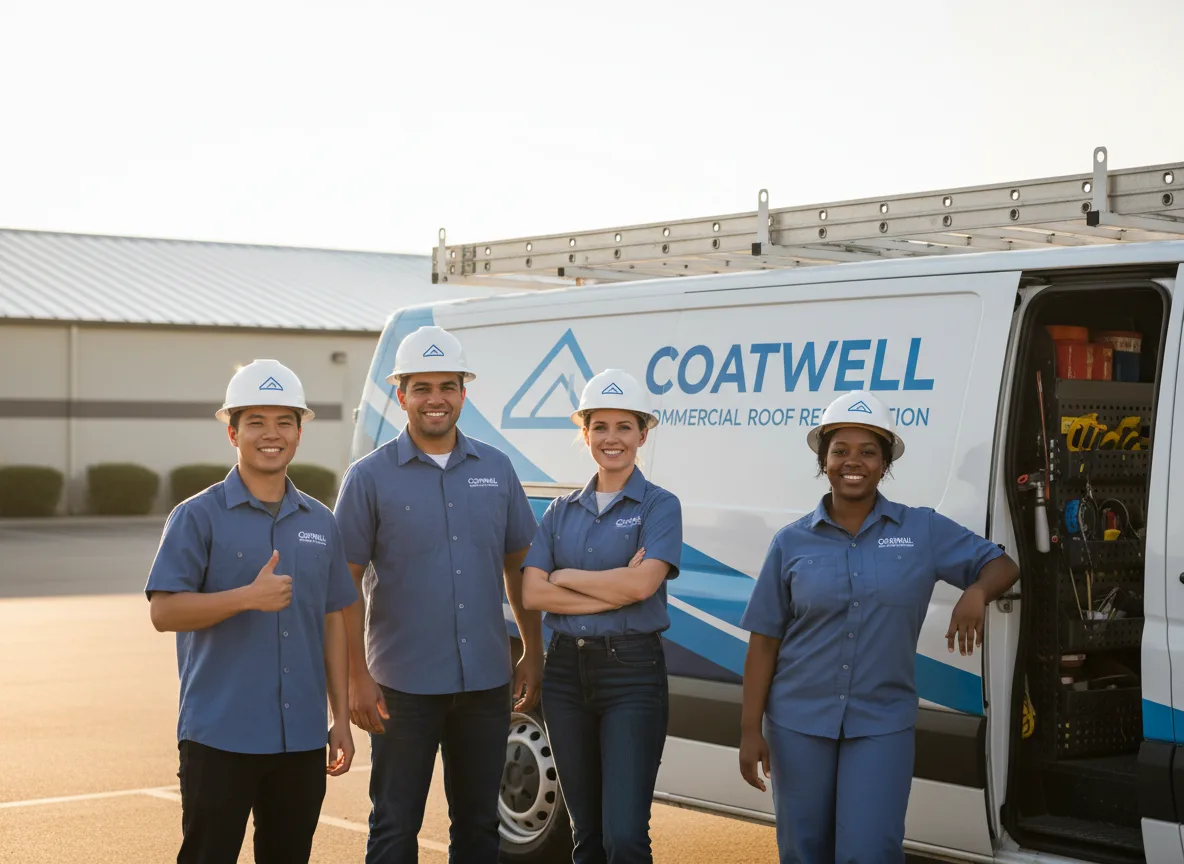 Commercial roof coating company in Allison, IA